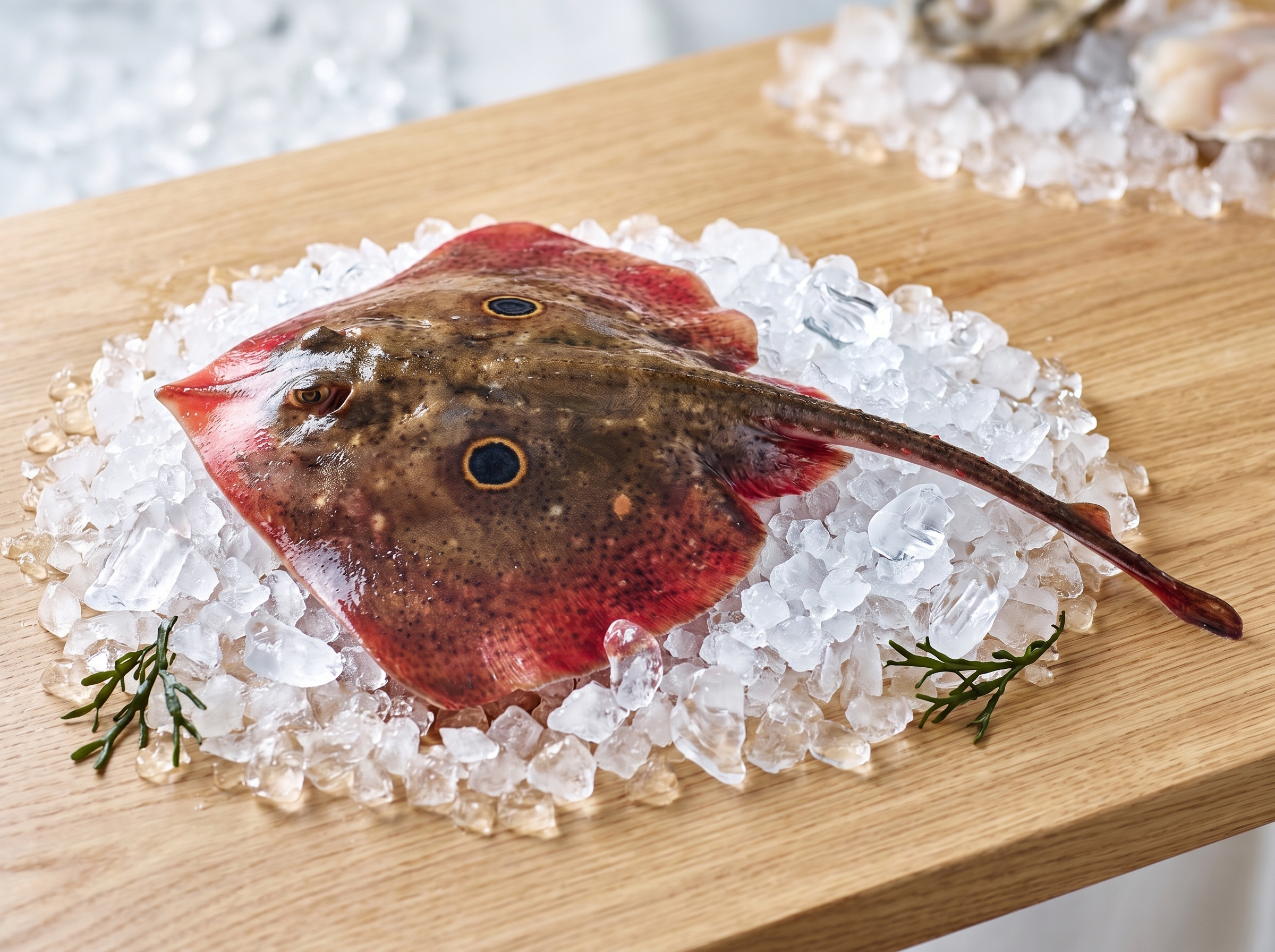 Raja miraletus - Brown ray from Mauritanian Atlantic waters